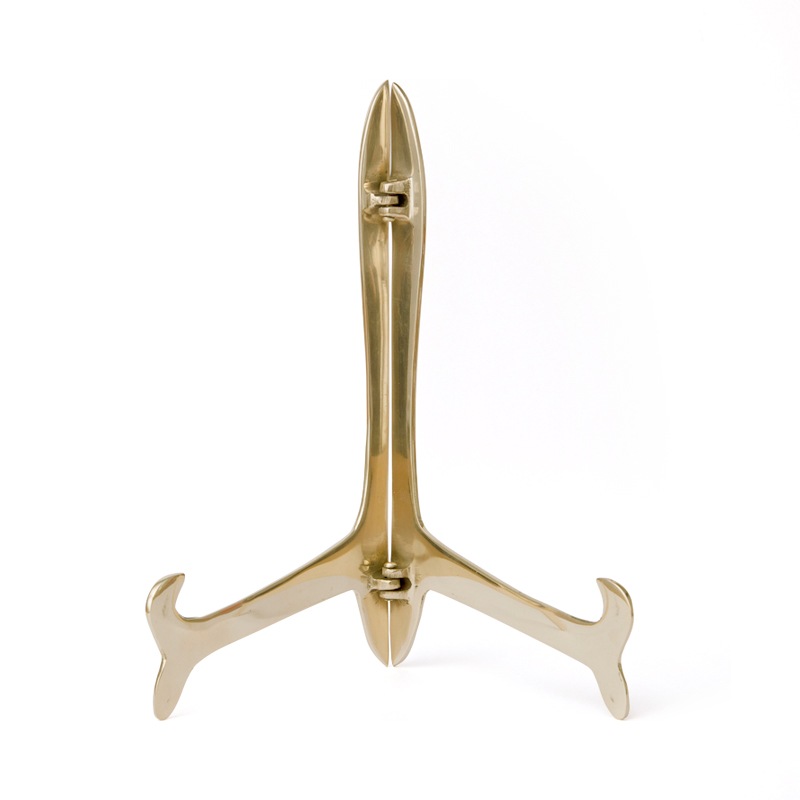 BRASS PLATE STAND (L)