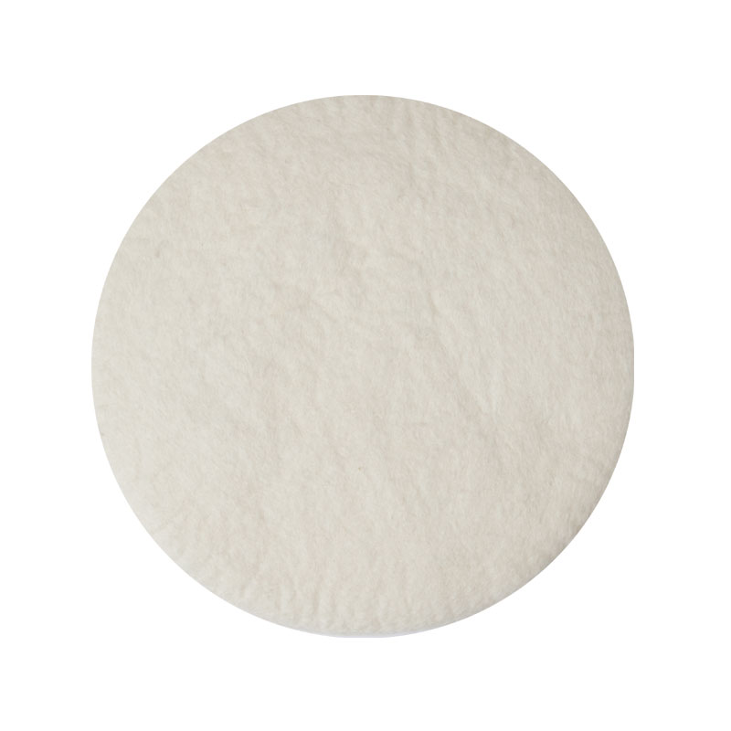FELT ROUND CUSHION / Yellow��White