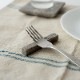 TRAVERTINE CUTLERY HOLDER -Square-