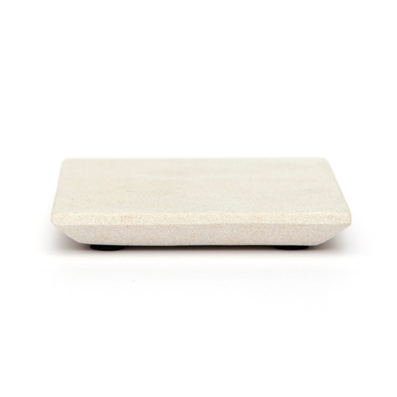 SANDSTONE COASTER / White