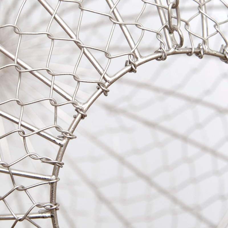 ��SALE��Wire Ball Hanging / Silver (L)