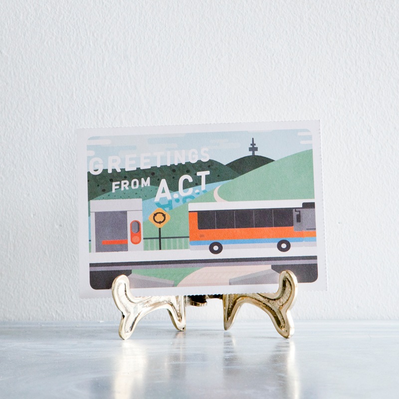 BRASS PLATE STAND (S)