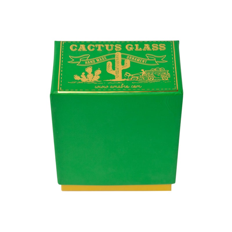 CACTUS GLASS ORNAMENT / Round Fan(S)