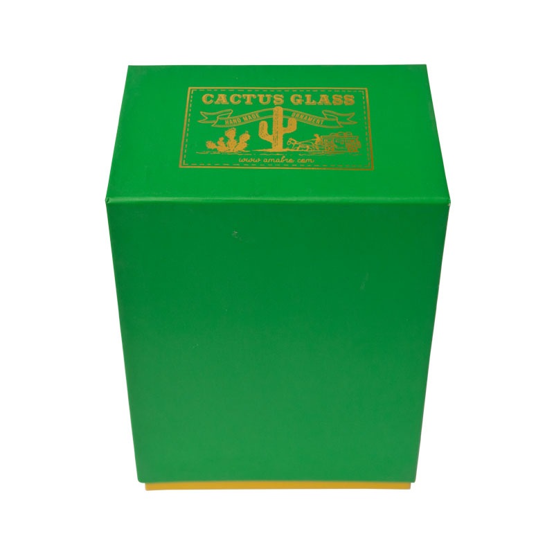 CACTUS GLASS ORNAMENT / Round Fan(L)