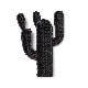 CACTUS BRAID Pillar / Black