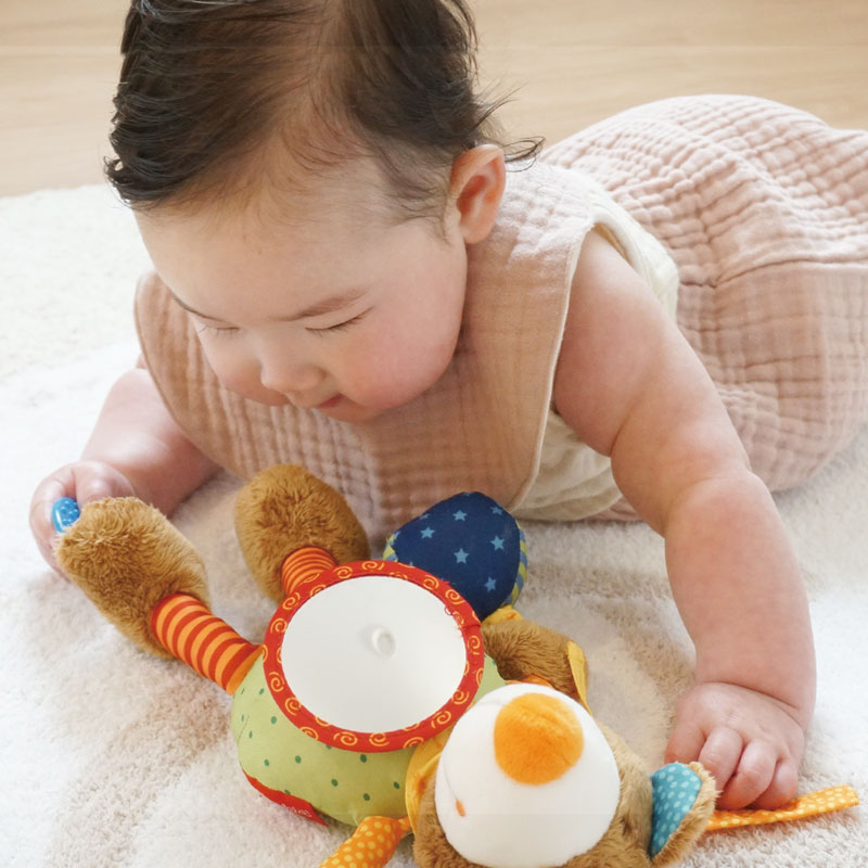 BAB GAUZE ROMPERS & BIB SET / 60cm