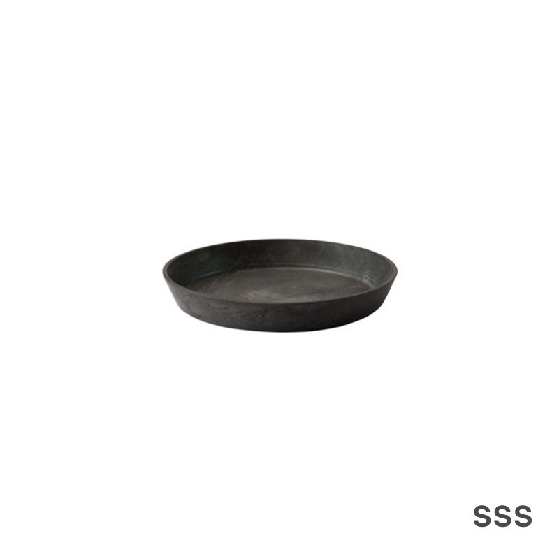 ART STONE SAUCER / Black