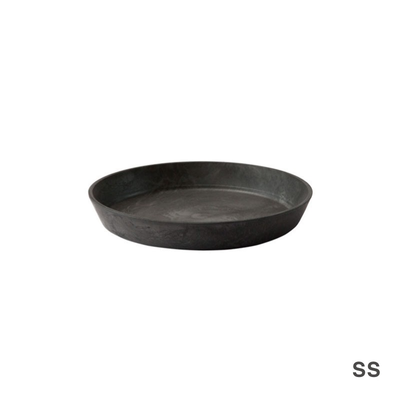 ART STONE SAUCER / Black