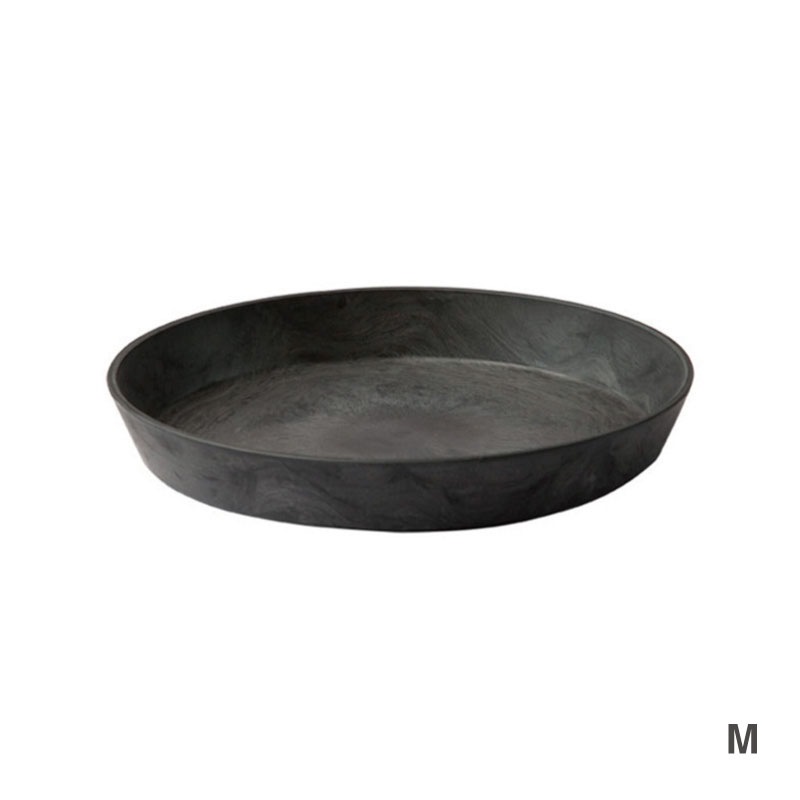 ART STONE SAUCER / Black