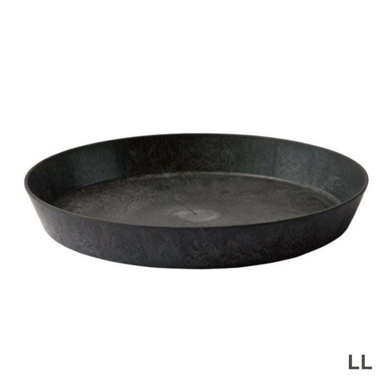 ART STONE SAUCER / Black