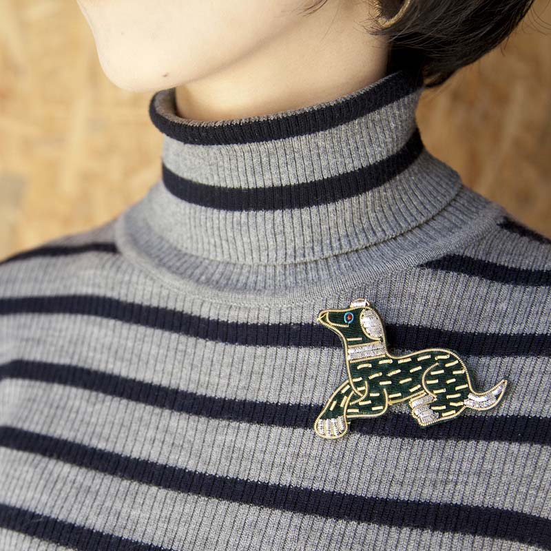 PETITE BROOCH / PARROT