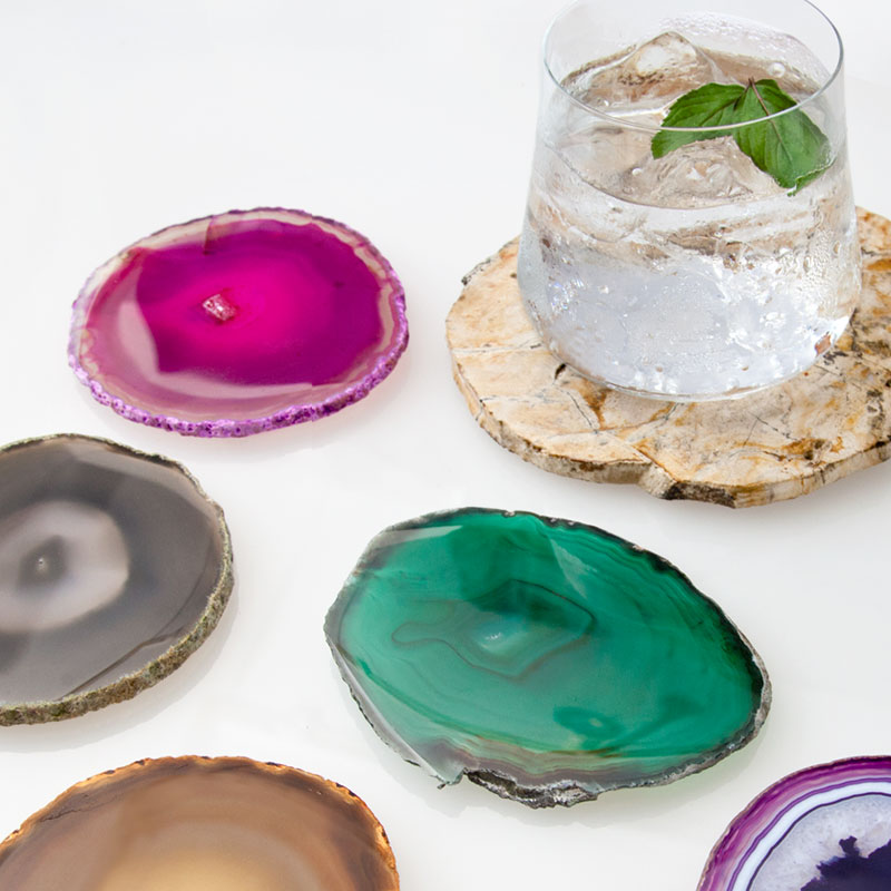 CRYSTAL COASTER / Black