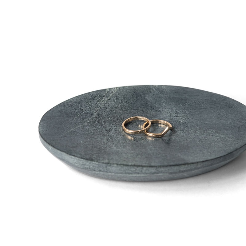 SANDSTONE SOAPDISH / Black