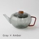 GLASS TEA POT4Color)