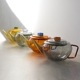 GLASS TEA POT4Color)