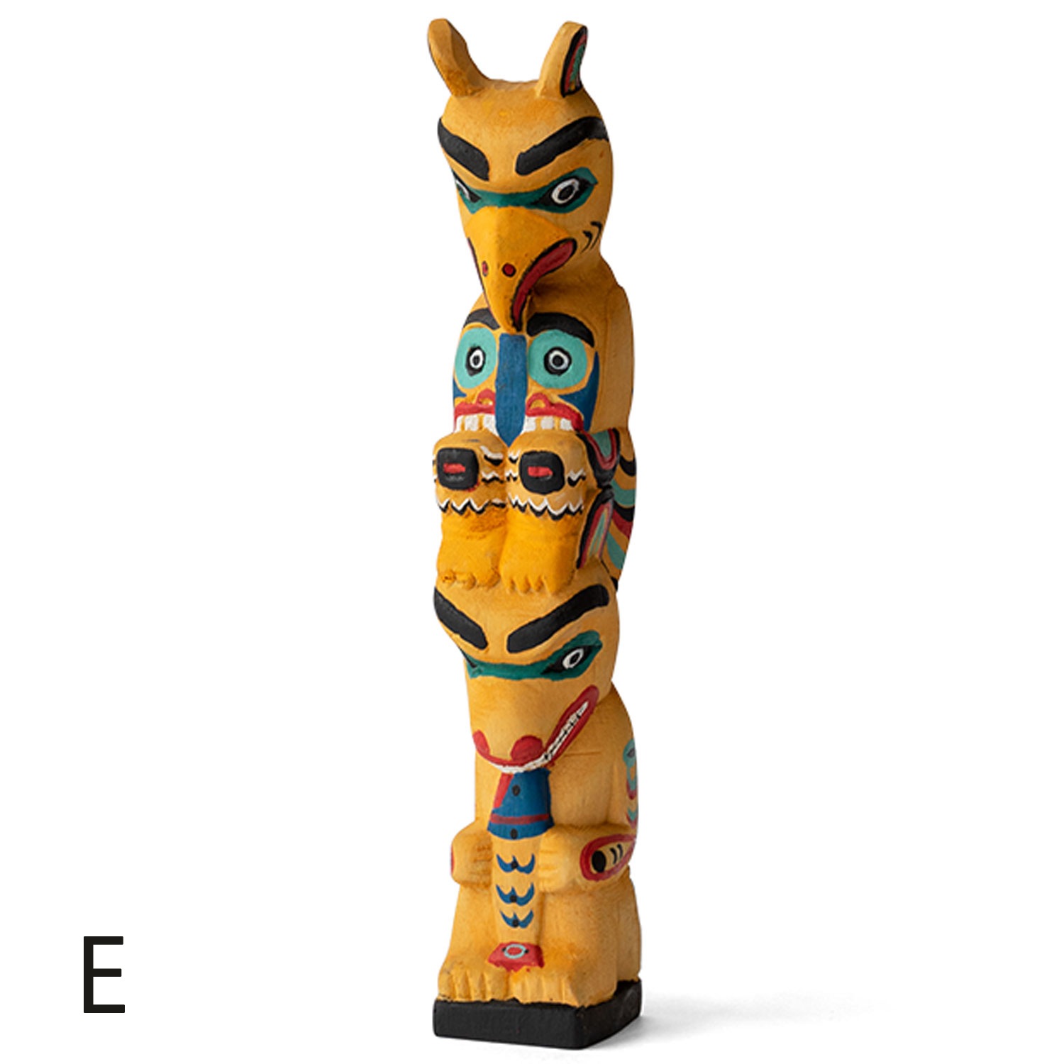 WOODEN CARVING TOTEM POLE(��type)