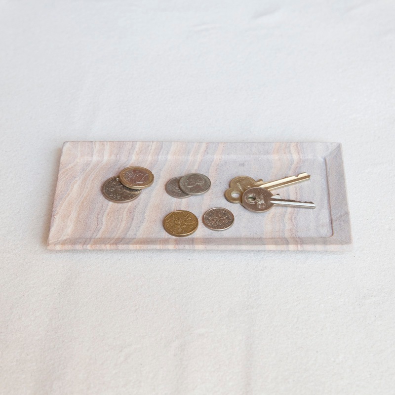 SANDSTONE CASHTRAY / White