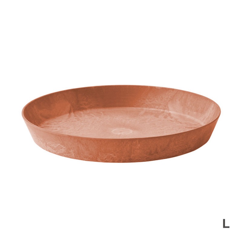 ART STONE SAUCER / Terracotta