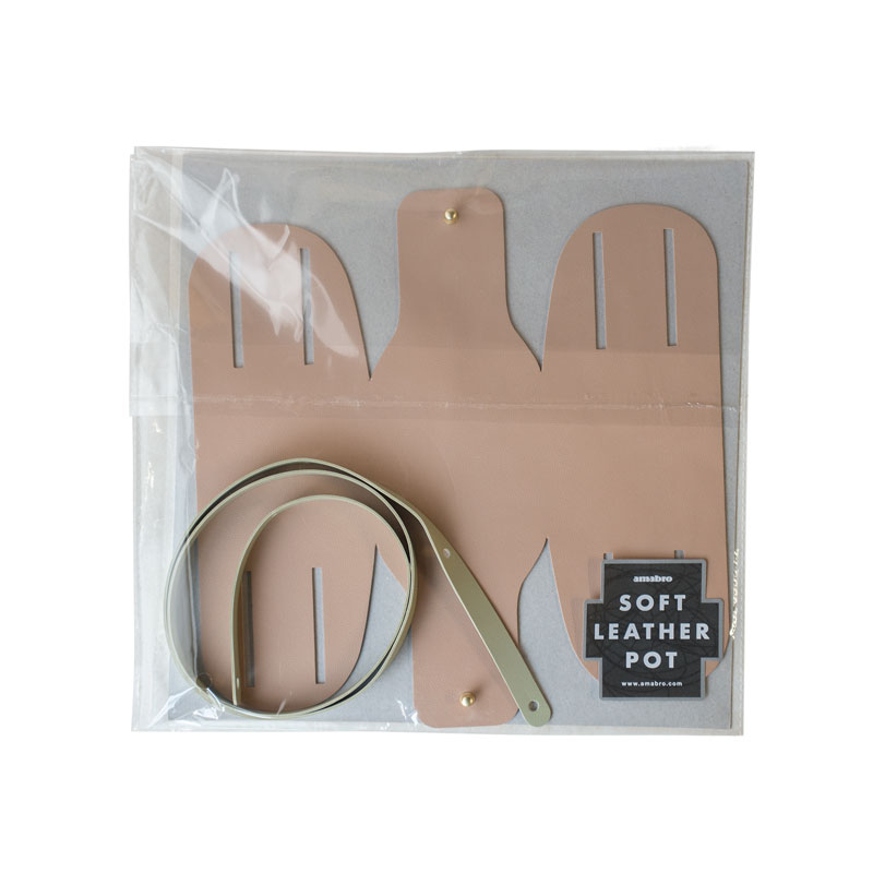 SOFT LEATHER POT (3Color)