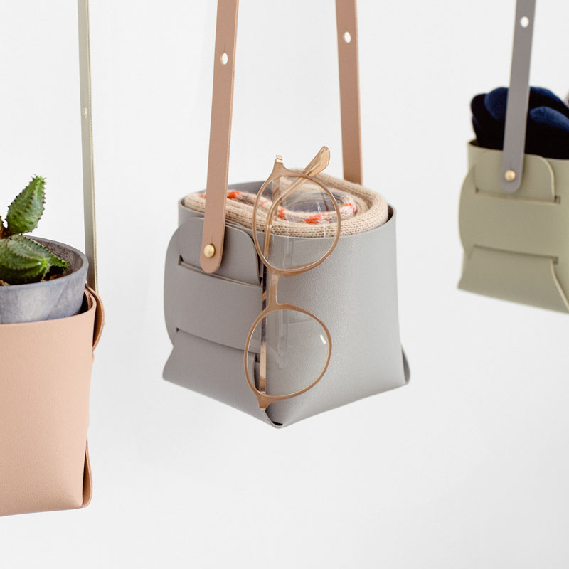 SOFT LEATHER POT (3Color)