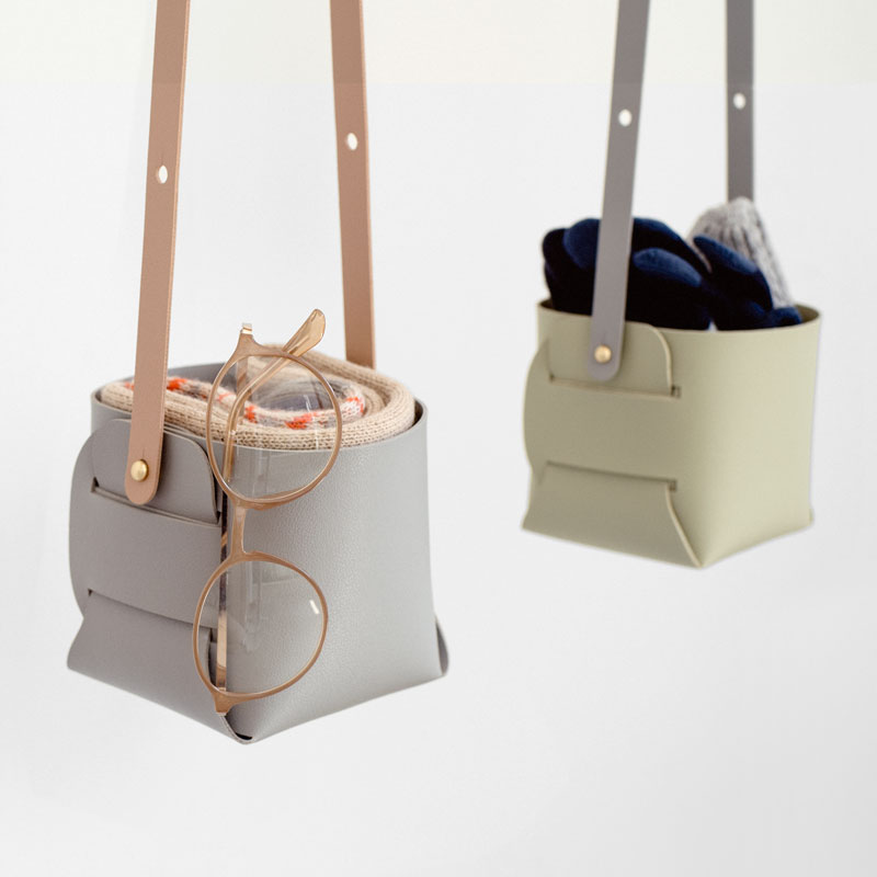 SOFT LEATHER POT (3Color)