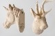 WOOD ANIMAL HEAD / Jackalope