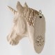 WOOD ANIMAL HEAD / Unicorn