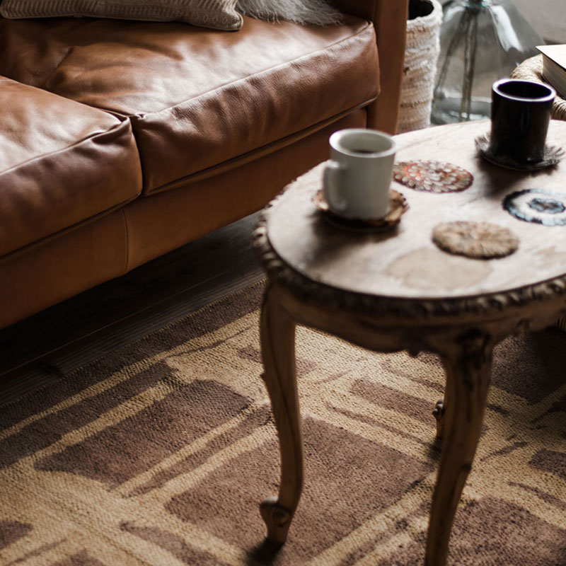 FOLK ART RUG / ����ȥ�� Rasen(Brown)