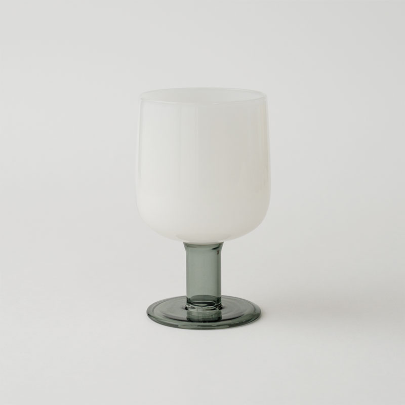 TWO TONE WINE GLASS (4color)