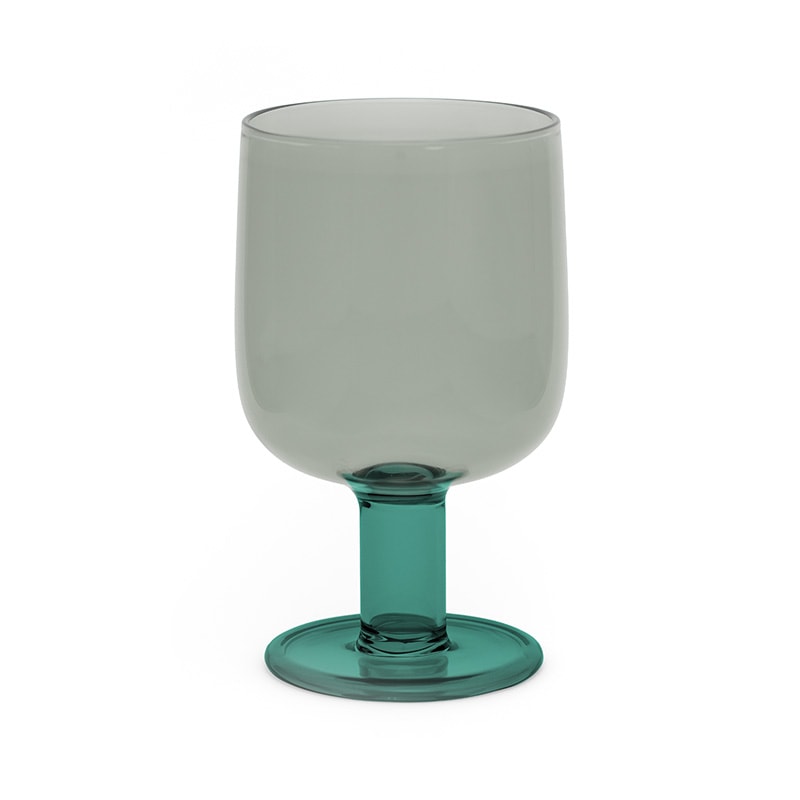 TWO TONE WINE GLASS - limited color (5Colors)
