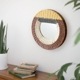 WEAVING WALL MIRROR��Circle / Rectangle (3color)