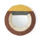 WEAVING WALL MIRROR��Circle / Rectangle (3color)