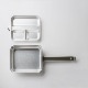 MESS KIT PAN (Square) Aluminum