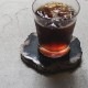 WOOD COASTER / Black