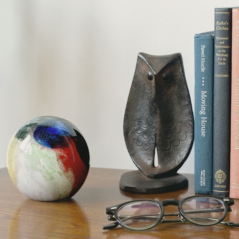 ABSTRACT GLASS BALL (2Color / 2Size)