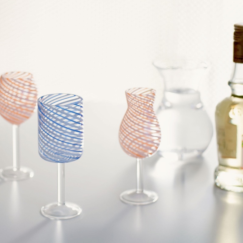 SPIRAL GLASS (2Color / 3Type)