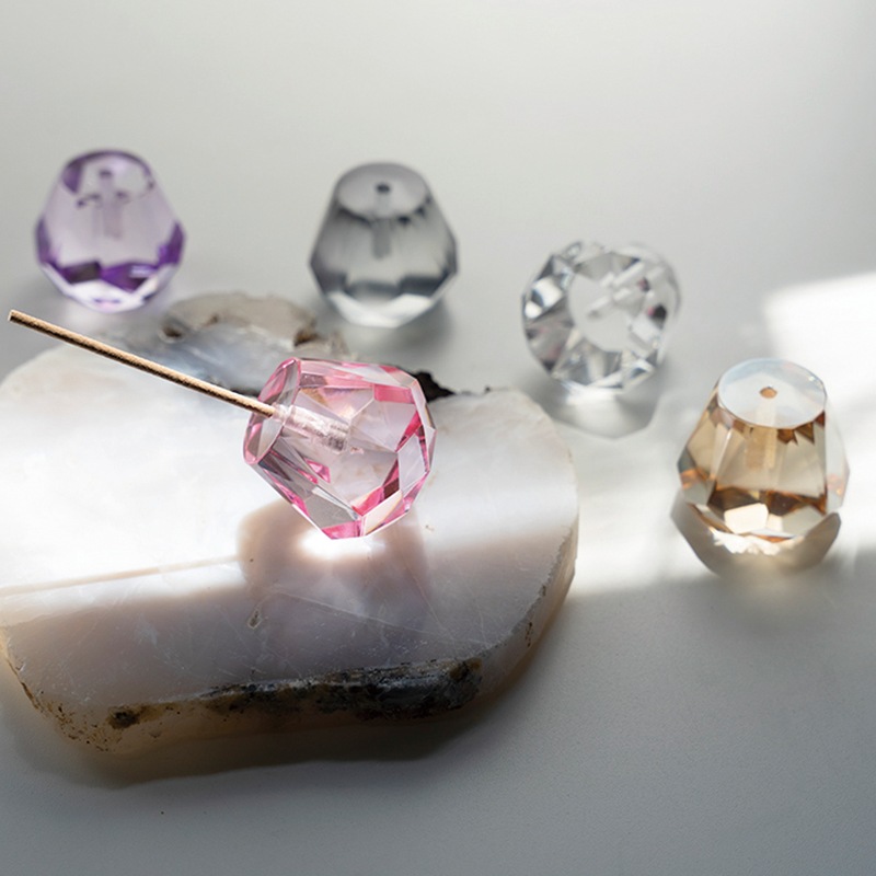 CRYSTAL INCENSE HOLDER (8Color)
