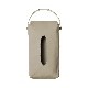LEATHER TISSUE COVER / Gray