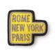 ��SALE��EMBLEM BADGE / CITY ��Yellow��