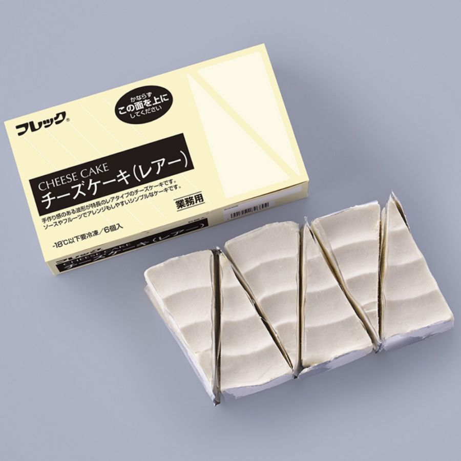 フレック チーズケーキ（レアー） 65g×6個（冷凍） レアチーズケーキ 味の素
