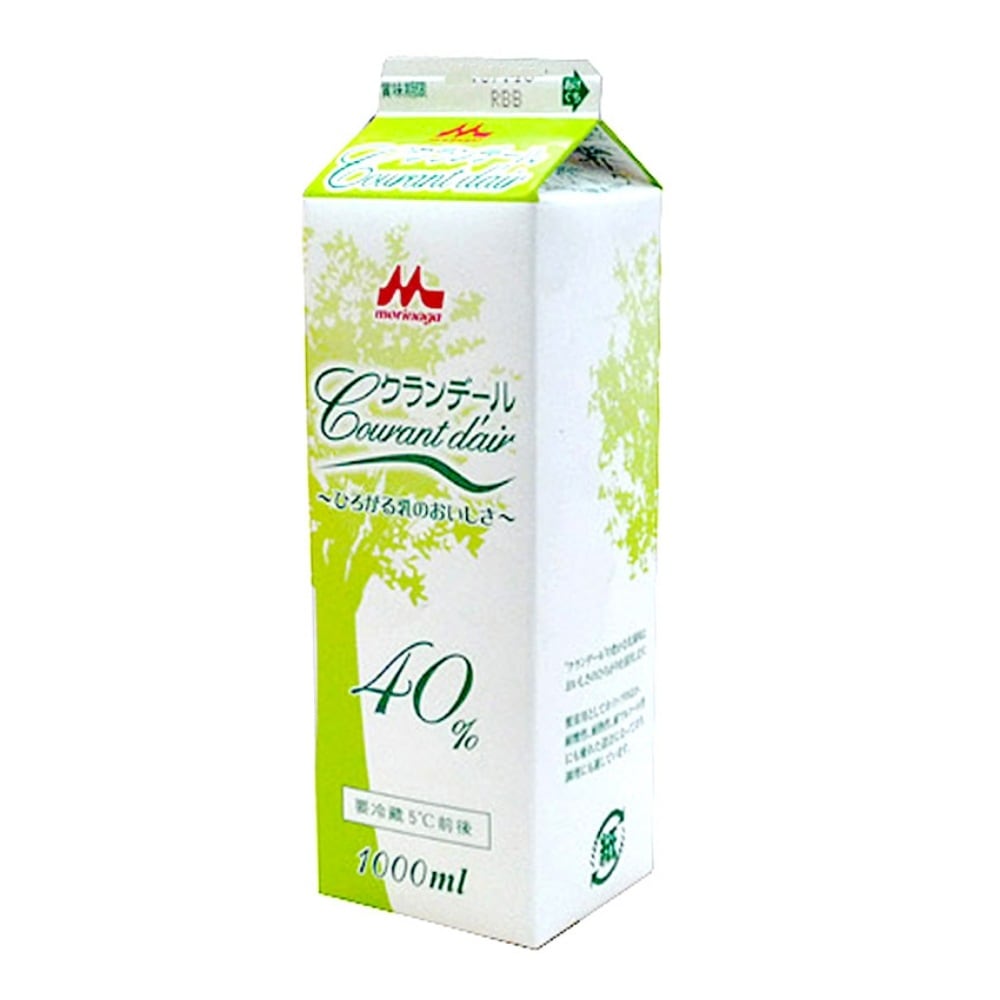 森永乳業 クランデール40 1000ml（冷蔵）乳脂肪40％ 業務用
