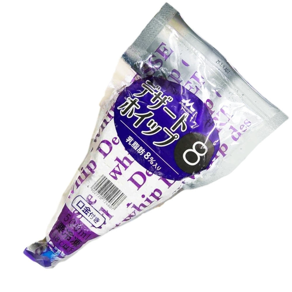 森永乳業 デザートホイップ8 500mlx20本 (1ケース) 冷凍