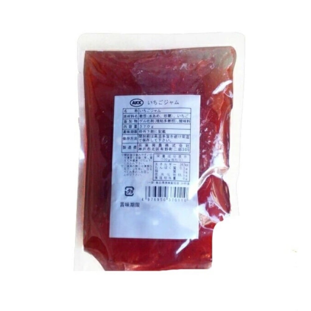 AKK 苺ジャム パウチ詰 370g 業務用