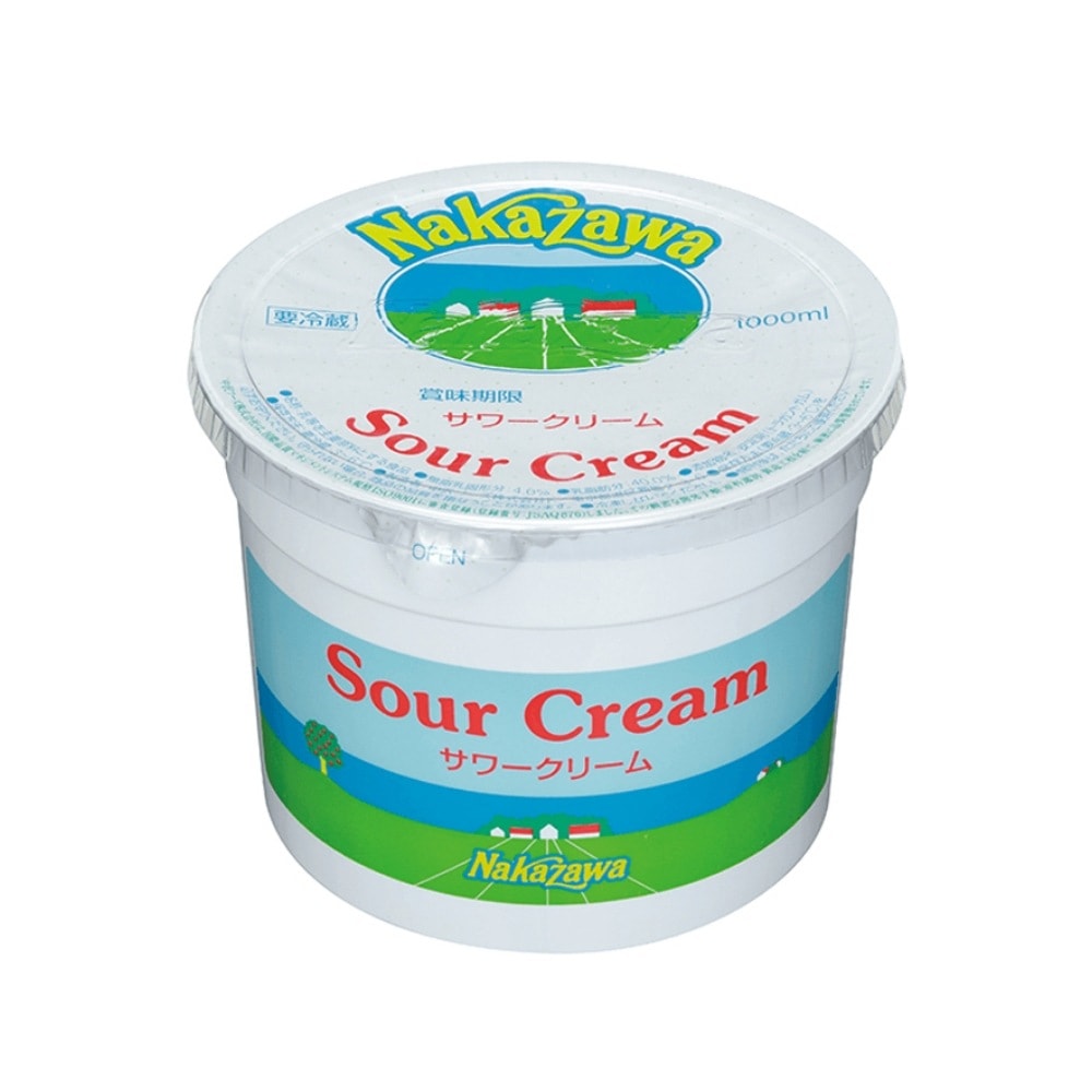中沢乳業 サワークリーム 1000ml 冷蔵 業務用