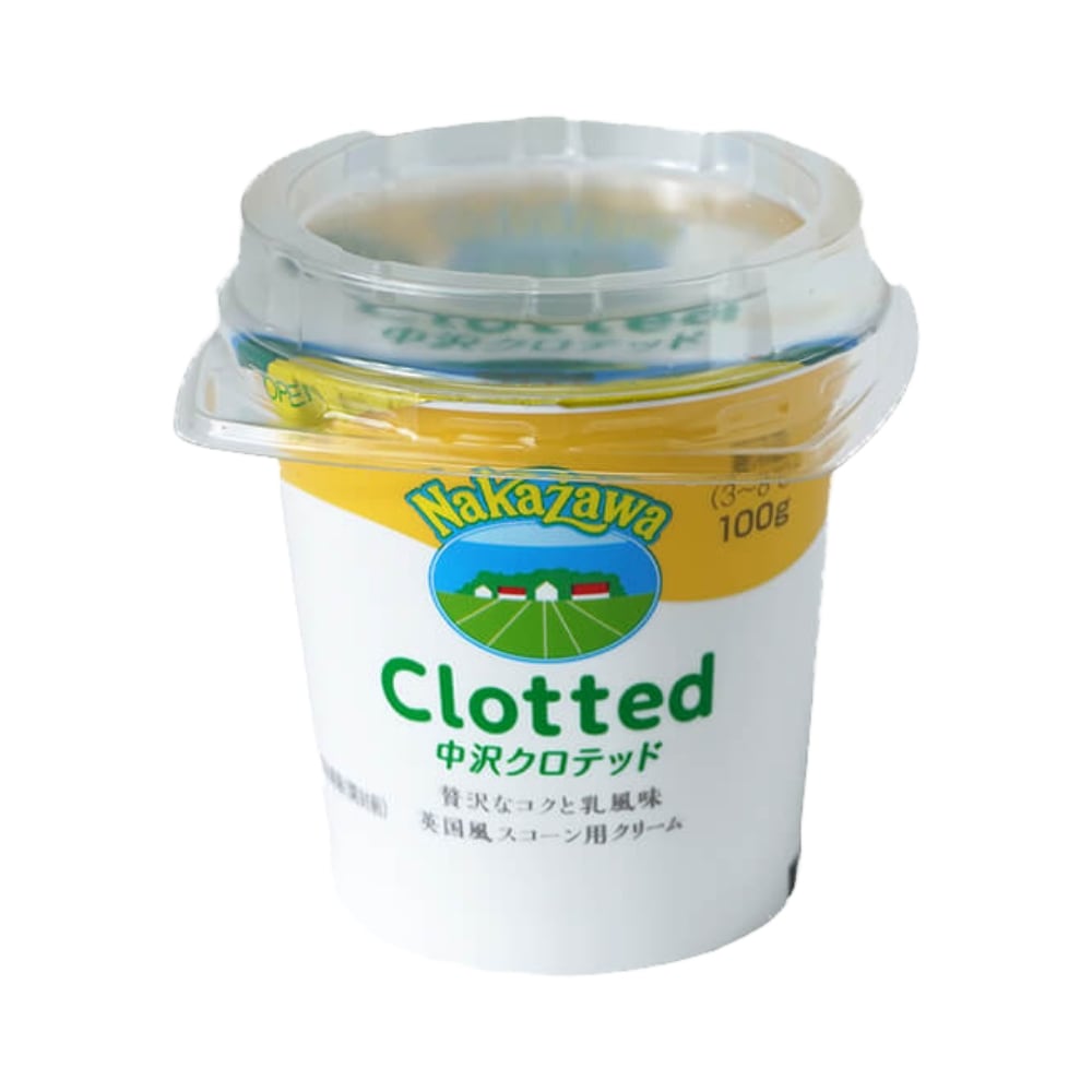 中沢乳業 クロテッドクリーム 100g 冷蔵