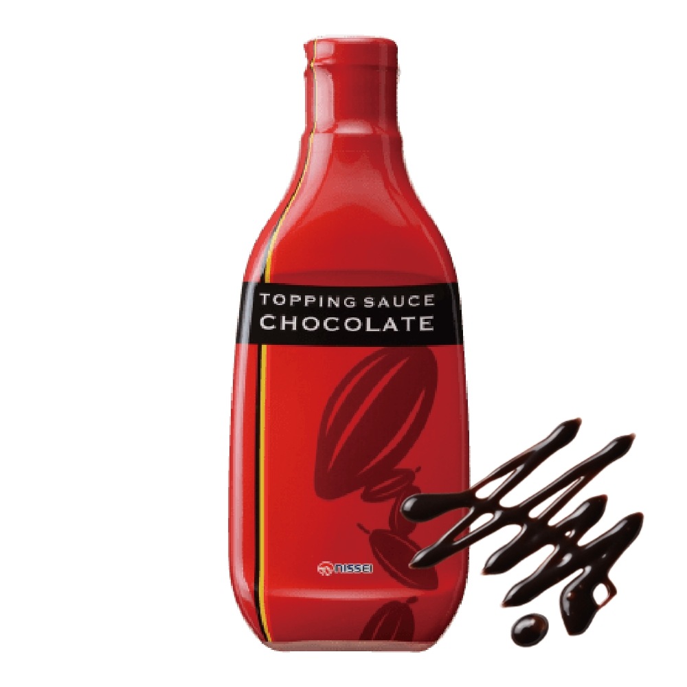 日世 トッピングソース チョコレート 340g×6本（1ケース）