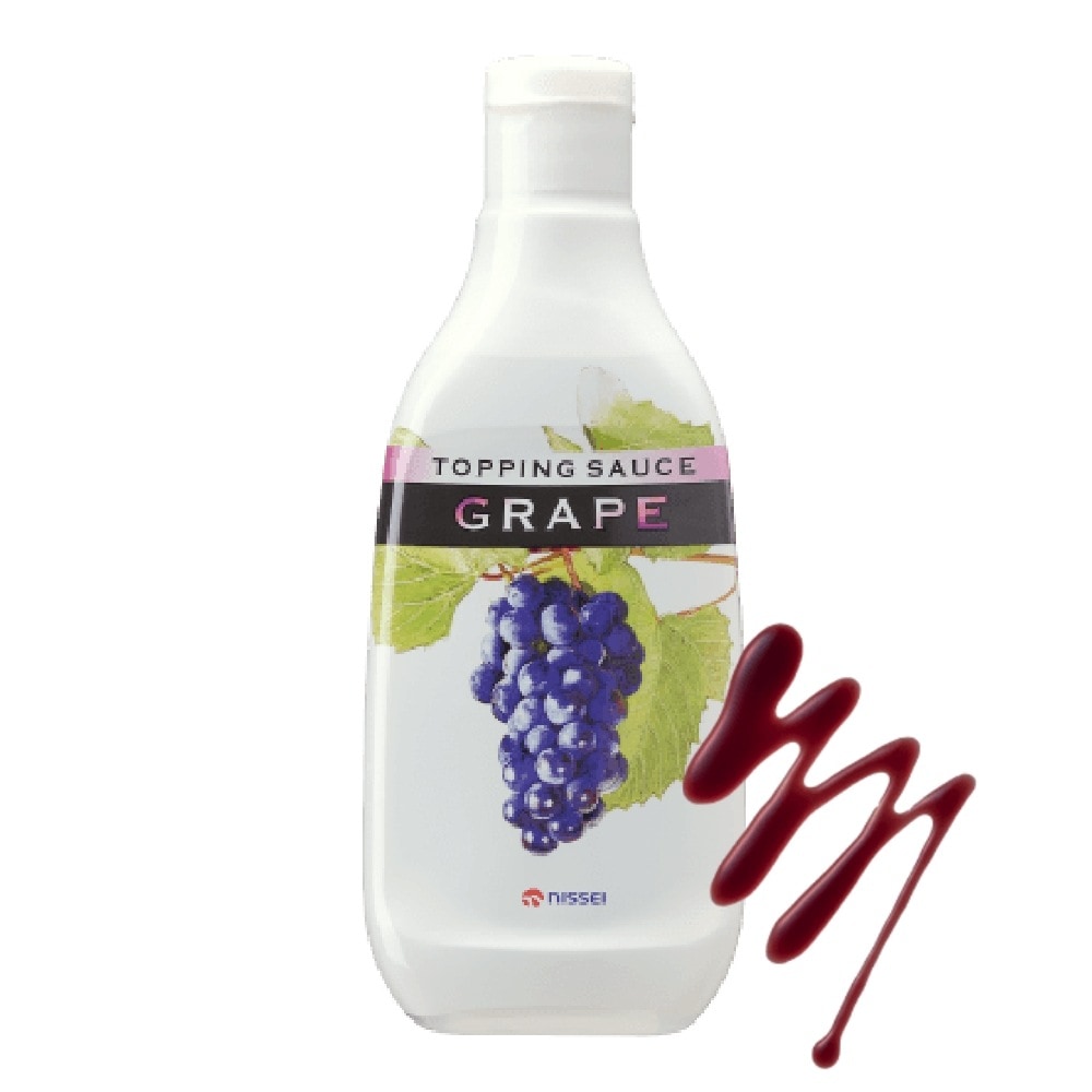 日世 トッピングソース ぶどう 285gｘ6本（1ケース）