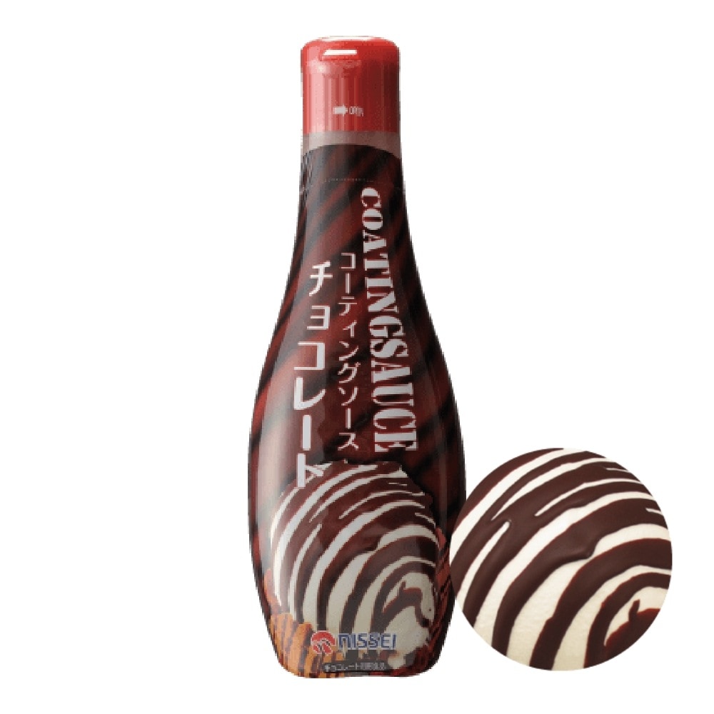 日世 コーティングソース チョコレート 320g×12本（1ケース）