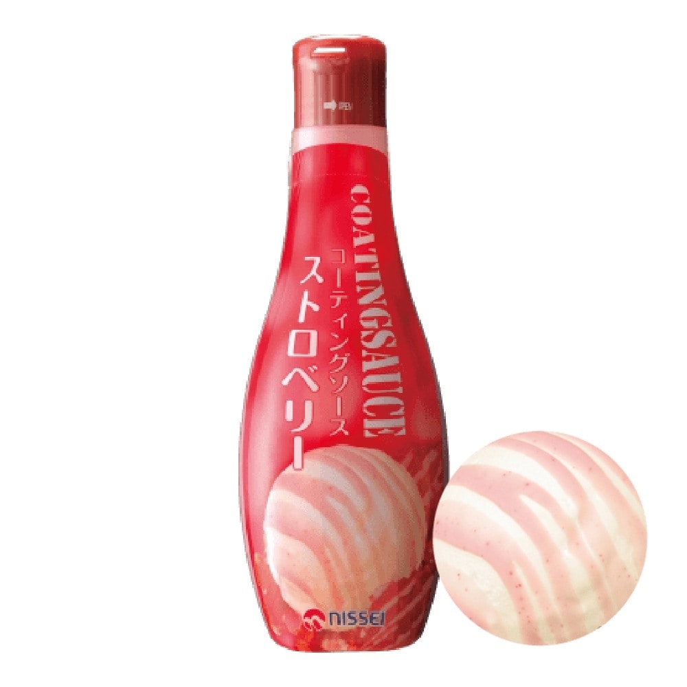 日世 コーティングソース ストロベリー 320g×12本（1ケース）