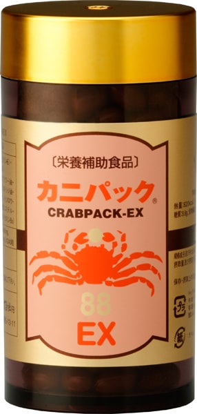 カニパック88EX(240粒入)3個セット ※この商品は代引きのみにて販売です(送料・消費税・代引き手数料込)